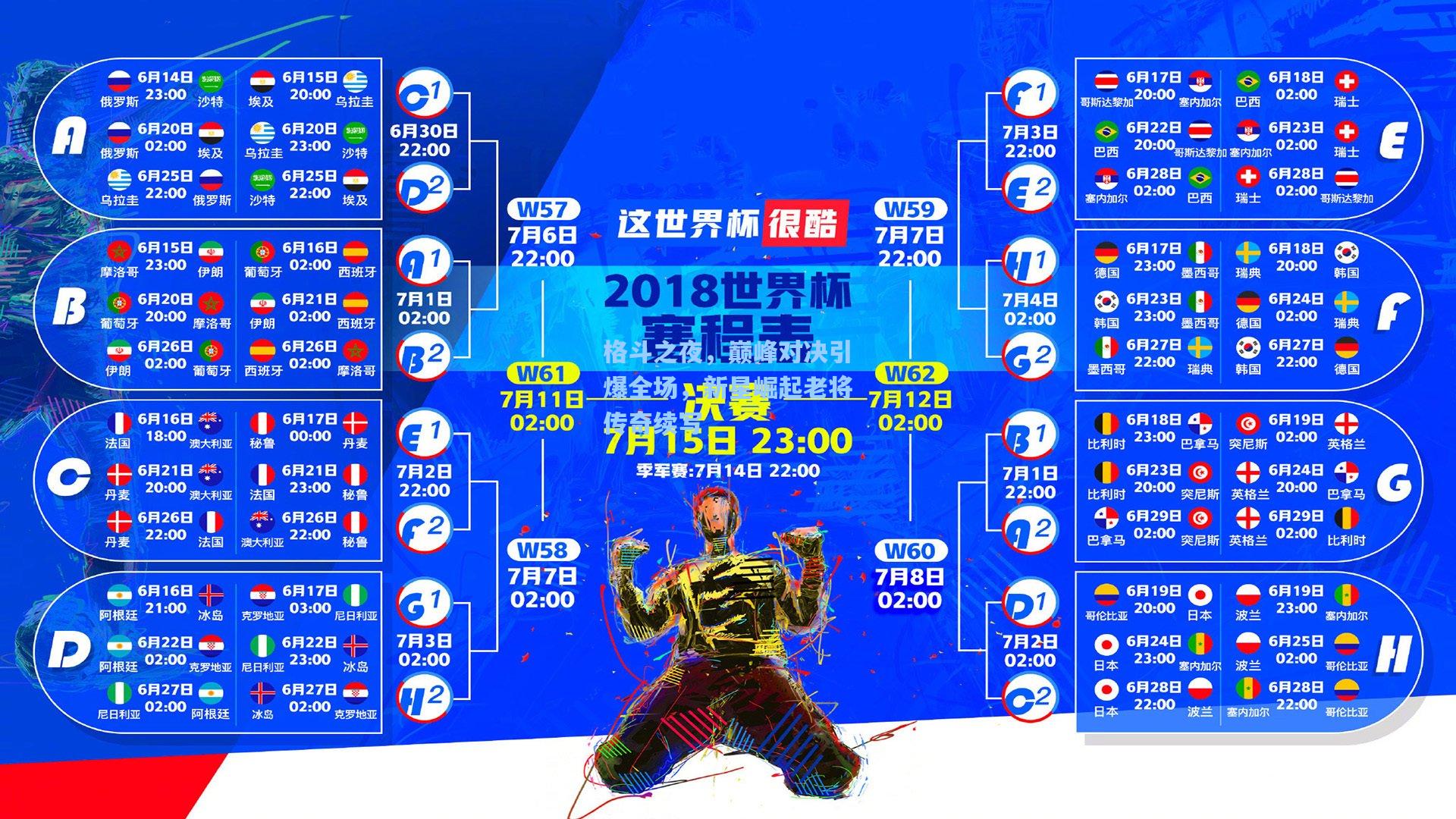 格斗之夜，巅峰对决引爆全场，新星崛起老将传奇续写